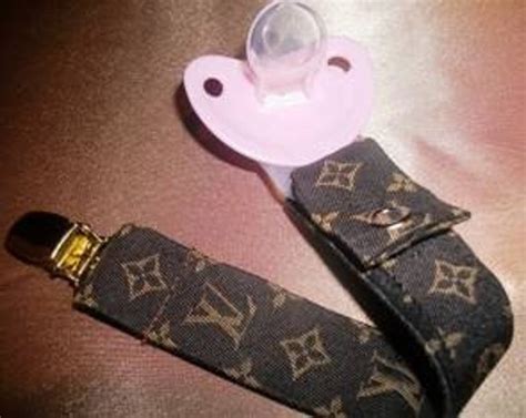 gucci pacifier clip|louis vuitton Gucci baby stroller.